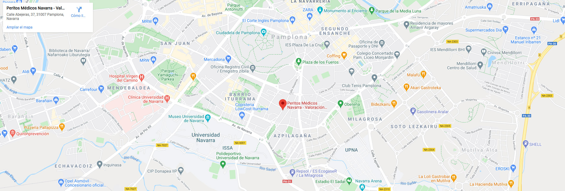 Perito Medico Navarra